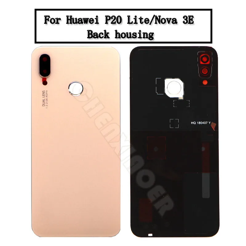 Фото Новинка 5 84 "для Huawei Nova 3e P20 Lite Задняя крышка батареи задняя - купить