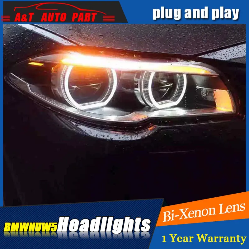 2011-2017 LED Head Lamp for BMW 5 series led headlights for 520Li 525Li drl H7 hid Bi-Xenon Lens angel eye low beam
2011-2017 LED Head Lamp for BMW 5 series led headlights for 520Li 525Li drl H7 hid Bi-Xenon Lens angel eye low beam