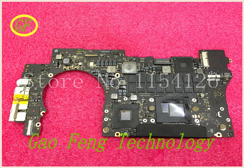 for Macbook Pro 15 "Retina A1398 Laptop motherboard late 2013 820-3787-A 2.8Ghz 16GB 2GB I7-4980HQ SR1ZY ME294 100% tested ok
for Macbook Pro 15 "Retina A1398 Laptop motherboard late 2013 820-3787-A 2.8Ghz 16GB 2GB I7-4980HQ SR1ZY ME294 100% tested ok