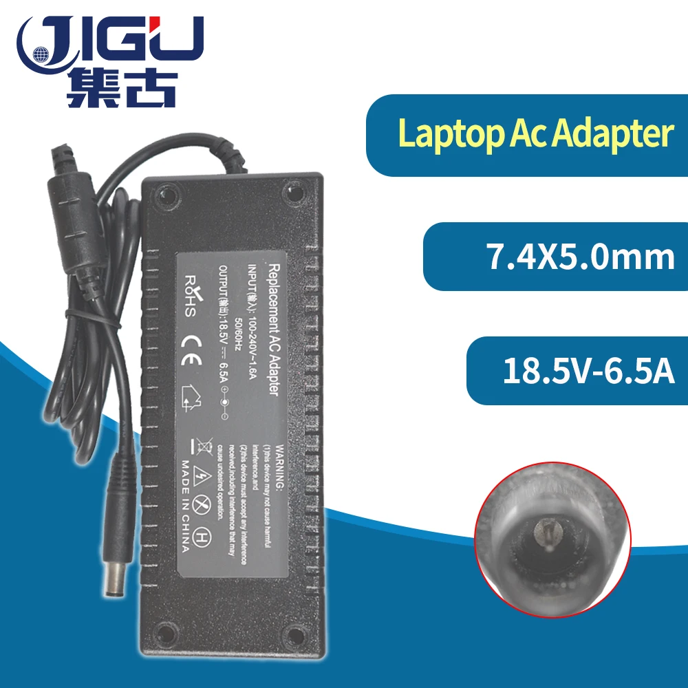 JIGU 18.5V 6.5A For HP DV2 DV3 DV4 DV5 DV6 DV7 HDX9000 AC Adapter Power Charger 7.4*5.0MM
JIGU 18.5V 6.5A For HP DV2 DV3 DV4 DV5 DV6 DV7 HDX9000 AC Adapter Power Charger 7.4*5.0MM