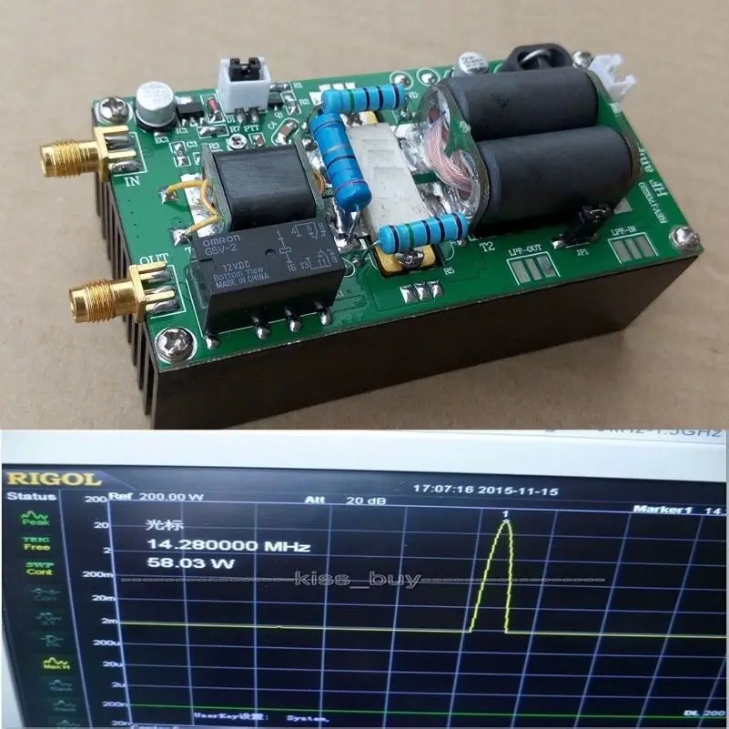 100 Вт SSB Линейный Усилитель Мощности HF MINIPA "сделай сам" 1 8 54 МГц для YAESU FT 817 KX3 CW AM