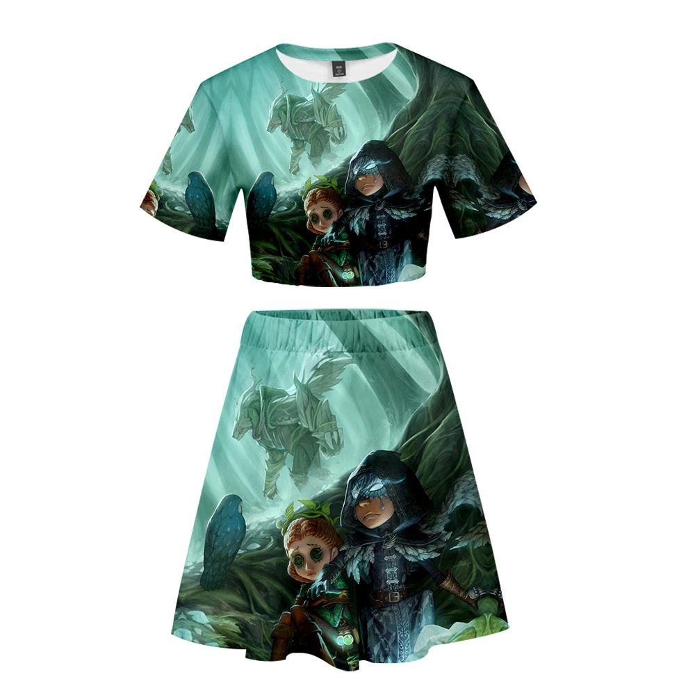 Identity V 2019 NEW two piece set casual sexy navel t shirt + skirt sets fashion sweet streetwear skirt crop tops tshirt set
Identity V 2019 NEW two piece set casual sexy navel t shirt + skirt sets fashion sweet streetwear skirt crop tops tshirt set