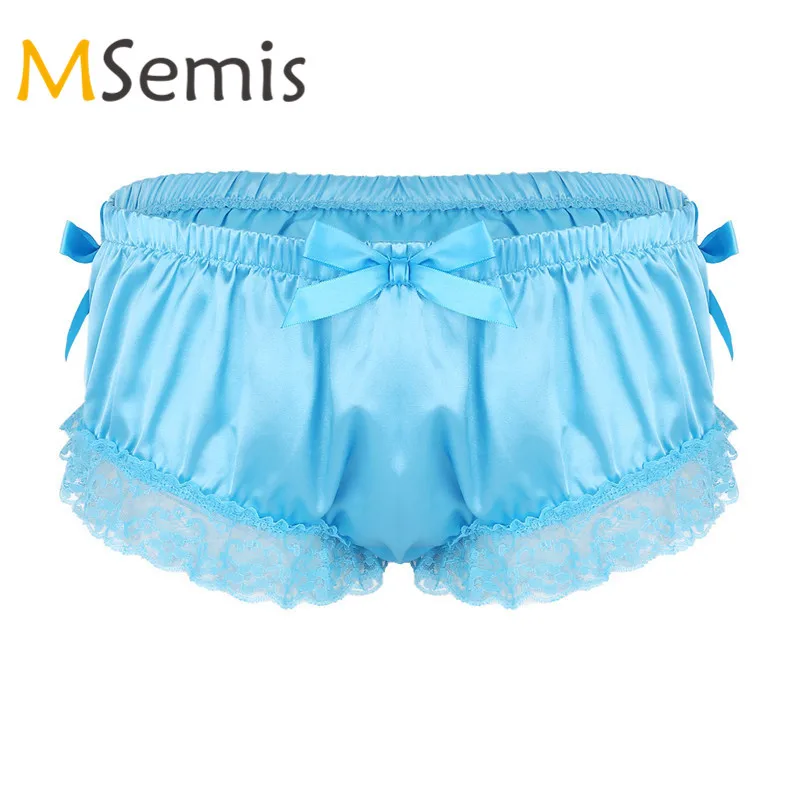 Для мужчин s Нижнее белье Sissy Мужское нижнее белье трусики для Для мужчин блестящие с цветочным рисунком, с рюшами, с кружевом и бантиком, Пан...
Для мужчин s Нижнее белье Sissy Мужское нижнее белье трусики для Для мужчин блестящие с цветочным рисунком, с рюшами, с кружевом и бантиком, Пан...