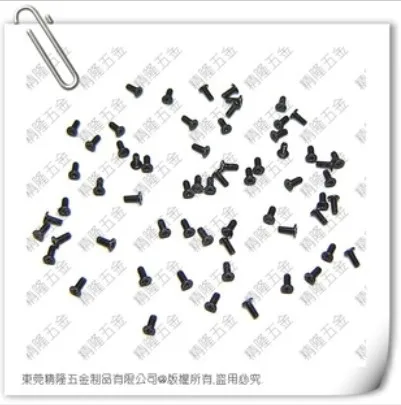 100pcs/lot High Quality CM1.4*3 Steel With Black Znic Plus Hard Laptop screw (notebook computer screw)
100pcs/lot High Quality CM1.4*3 Steel With Black Znic Plus Hard Laptop screw (notebook computer screw)