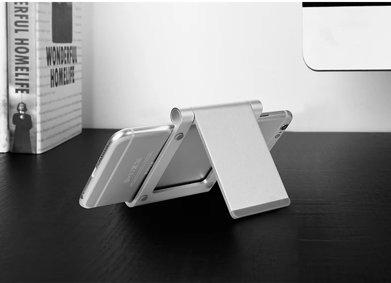Сплав металла настольный телефон стенд для iPhone 8 7 6 S 5S Универсальный держатель