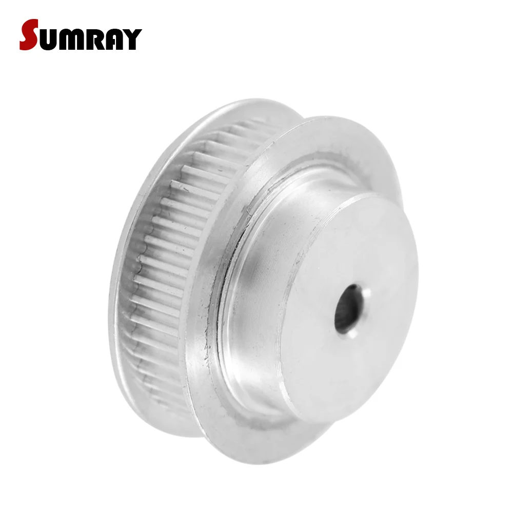 SUMRAY 2GT 52T Timing Pulley 5/6/8/10/12mm bore Tooth Belt Pulley 7/11mm width Synchronous Pulley Wheel for 3D Printers
SUMRAY 2GT 52T Timing Pulley 5/6/8/10/12mm bore Tooth Belt Pulley 7/11mm width Synchronous Pulley Wheel for 3D Printers