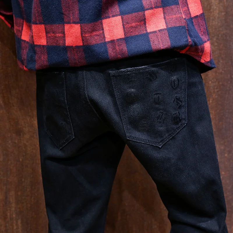 Men New Design Jeans Slim Stretch Ripped Elastic Skinny Denim Pants Jeans Mens Spring Motorcycle Harem Jeans Plus Size
Men New Design Jeans Slim Stretch Ripped Elastic Skinny Denim Pants Jeans Mens Spring Motorcycle Harem Jeans Plus Size