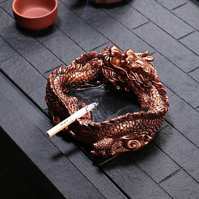 NEWYEARNEWMascot Dragon Ashtray Resin Personality Car Ornament Home Furnishing Decoration Business Gifts
NEWYEARNEWMascot Dragon Ashtray Resin Personality Car Ornament Home Furnishing Decoration Business Gifts