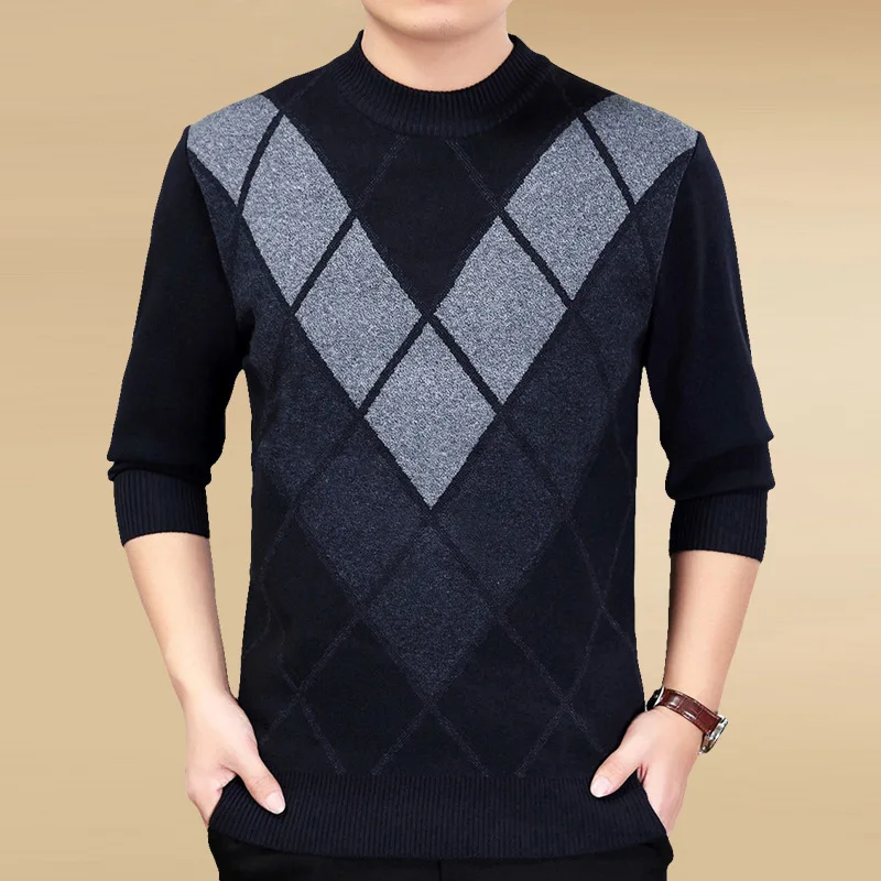 New Year's All-match Classic Men's Sweater Autumn Winter Pullover Head O-neck Bussiness Men Winter Sweater Male M~3XL
New Year's All-match Classic Men's Sweater Autumn Winter Pullover Head O-neck Bussiness Men Winter Sweater Male M~3XL