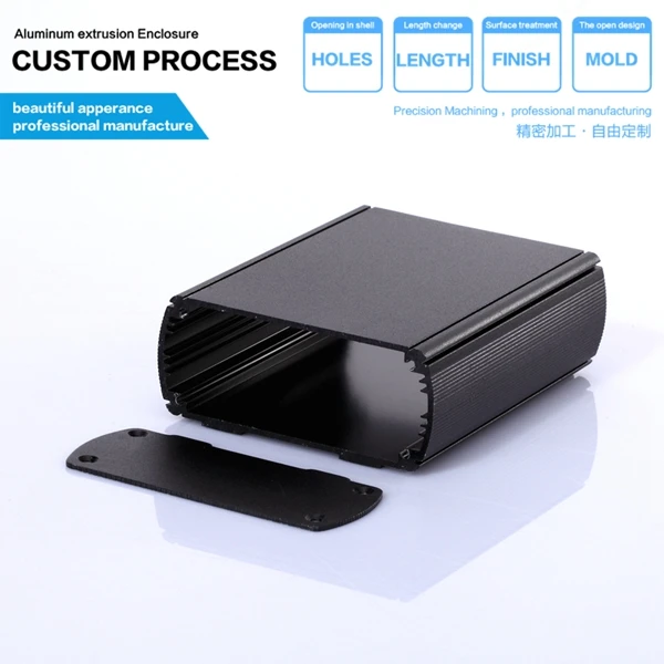 Aluminum Enclosure for PCB POWER shell Electric project box DIY 80*35*100/3.15''x1.38''3.93''(wxhxl)mm NEW wholesale
Aluminum Enclosure for PCB POWER shell Electric project box DIY 80*35*100/3.15''x1.38''3.93''(wxhxl)mm NEW wholesale