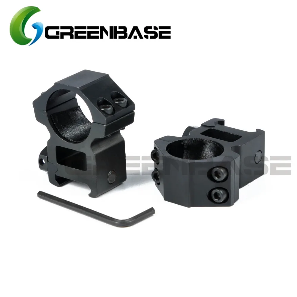 Greenbase Medium High Profile 1 inch 25.4mm Scope Rings 2 Pieces Scope Mount For Pictinny Weaver Rail 2 options
Greenbase Medium High Profile 1 inch 25.4mm Scope Rings 2 Pieces Scope Mount For Pictinny Weaver Rail 2 options