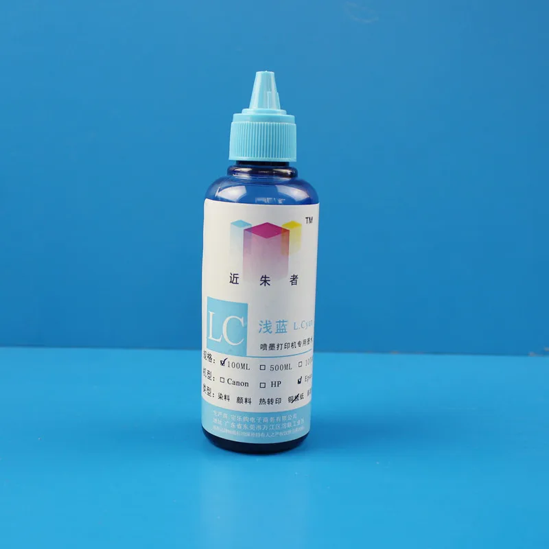 100ML 6Colors Universal Coated pigment Refill Ink kit For EPSON Inkjet Printer Pigment Ink Direct print Without heating Ink
100ML 6Colors Universal Coated pigment Refill Ink kit For EPSON Inkjet Printer Pigment Ink Direct print Without heating Ink