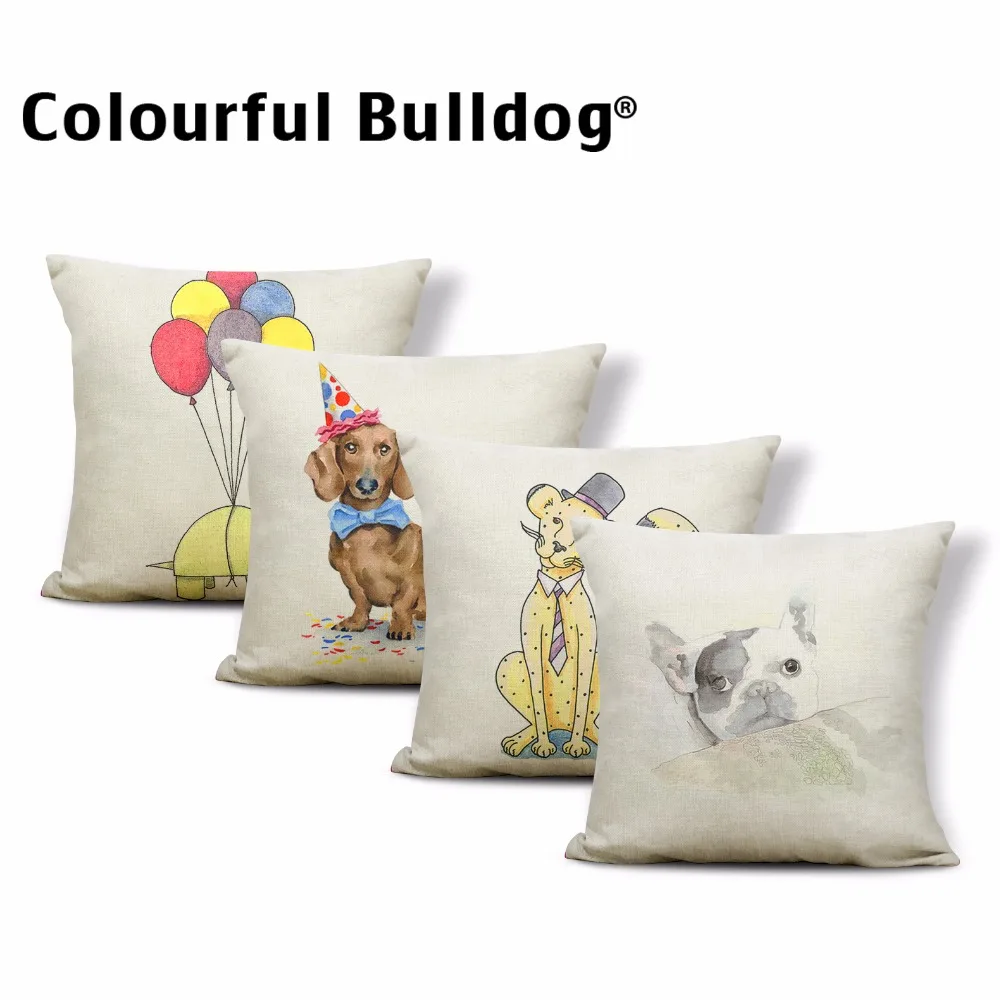 Cartoon Elephant Bear Pillow Cushion Covers French Bulldog Dachshund Cover Pillow Flamingo Turtle Balloon Decorate Throw Cushion
Cartoon Elephant Bear Pillow Cushion Covers French Bulldog Dachshund Cover Pillow Flamingo Turtle Balloon Decorate Throw Cushion