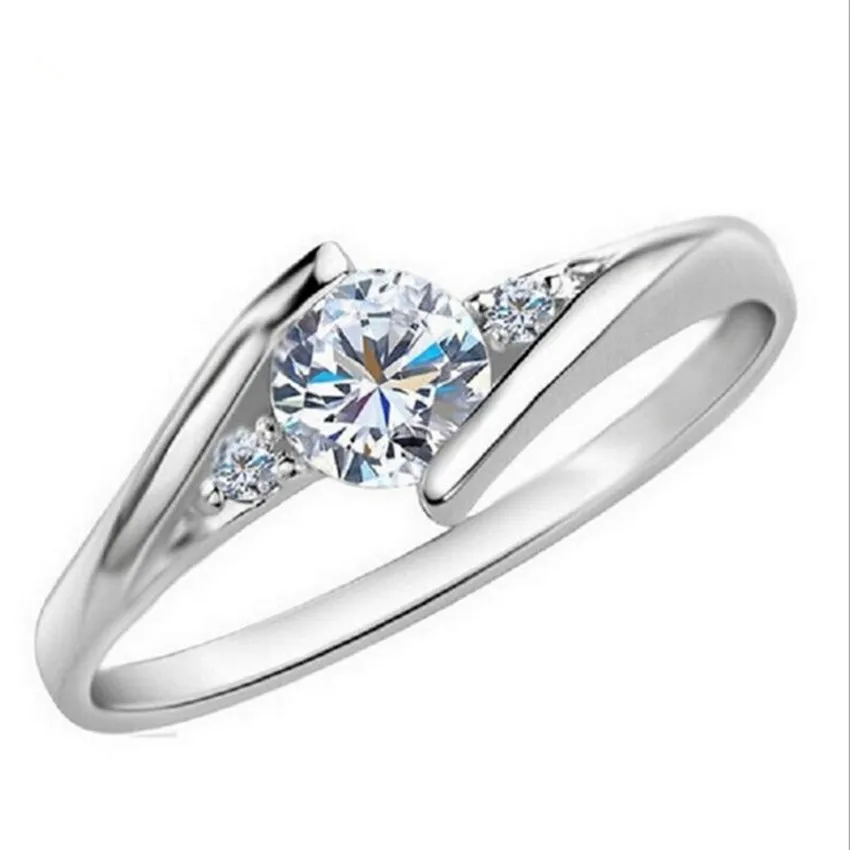 High Quality Super Shiny Zircon 925 Sterling Silver Ladies Finger Wedding Rings Jewelry Wholesale Drop Shipping Female Gifts
High Quality Super Shiny Zircon 925 Sterling Silver Ladies Finger Wedding Rings Jewelry Wholesale Drop Shipping Female Gifts