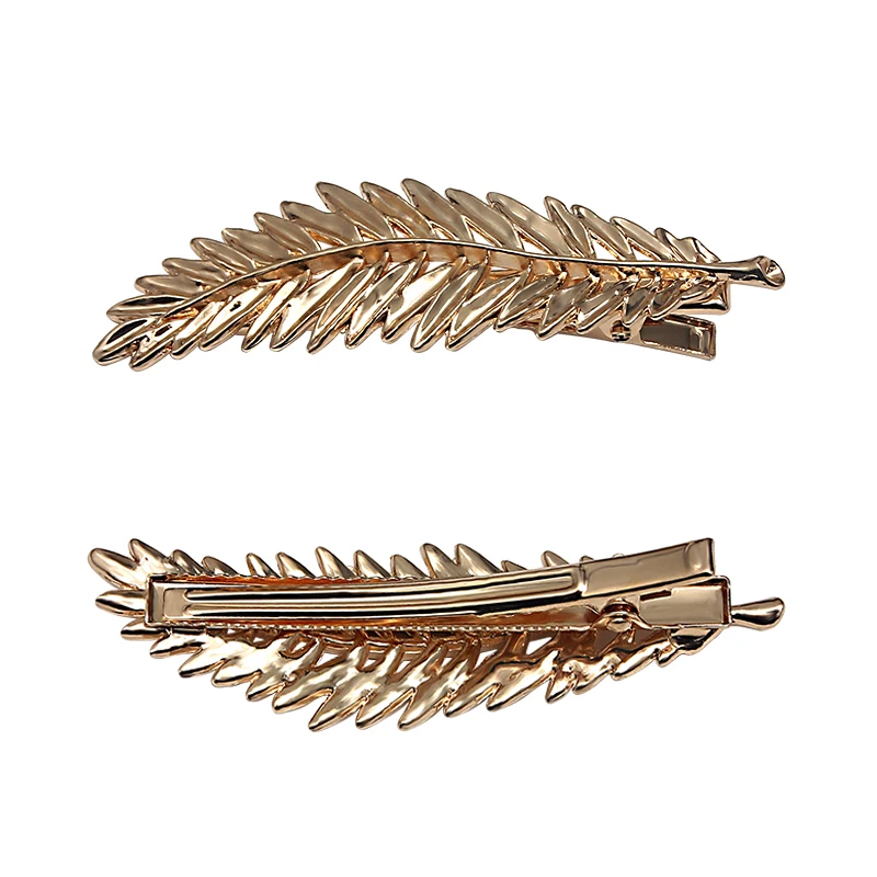 1pc New Feather Shaped Girls Hairpins Clip Metal Hair Pins for Women Barrettes Hair Clips for Women Hair Accessories Headwear
1pc New Feather Shaped Girls Hairpins Clip Metal Hair Pins for Women Barrettes Hair Clips for Women Hair Accessories Headwear