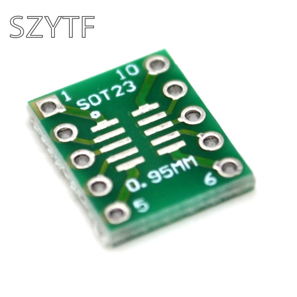 20 шт./пакет переходная пластина SOT23 MSOP10 UMAX поворота DIP10 0 5 мм/0 95 мм | Электронные