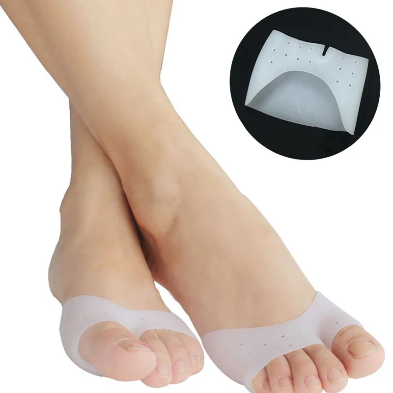 1 пара силиконовых гелевых накладок для больших пальцев ног защитные накладки