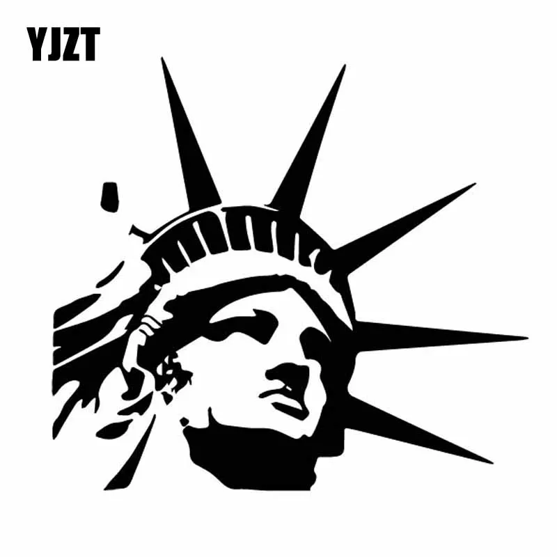 YJZT 15.8CM*14.5CM Statue Of Liberty America New York USA Travel Car Sticker Decor Vinyl Decal Coolest Black/Silver C27-0193
YJZT 15.8CM*14.5CM Statue Of Liberty America New York USA Travel Car Sticker Decor Vinyl Decal Coolest Black/Silver C27-0193