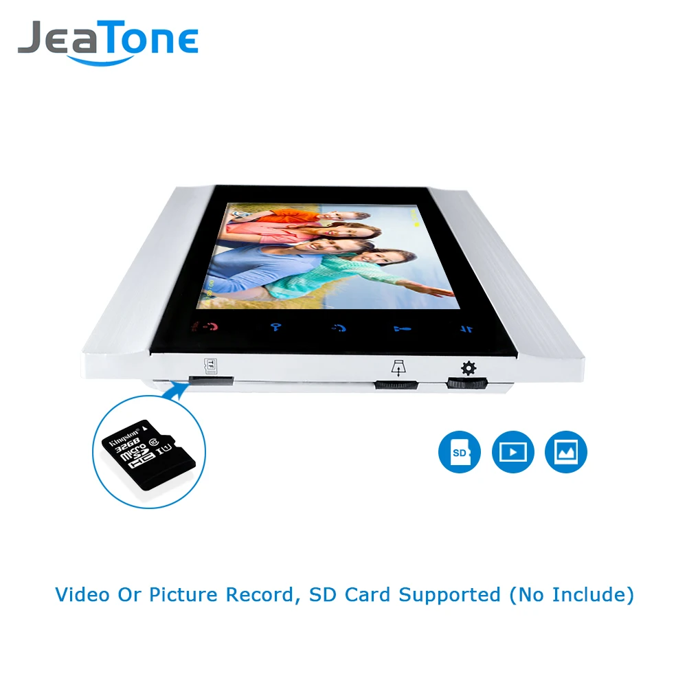 1 to 4 Video Door Phone Intercom System 7'' Monitor doorbell intercom phone Intercom Waterproof Security Home Protection System
1 to 4 Video Door Phone Intercom System 7'' Monitor doorbell intercom phone Intercom Waterproof Security Home Protection System