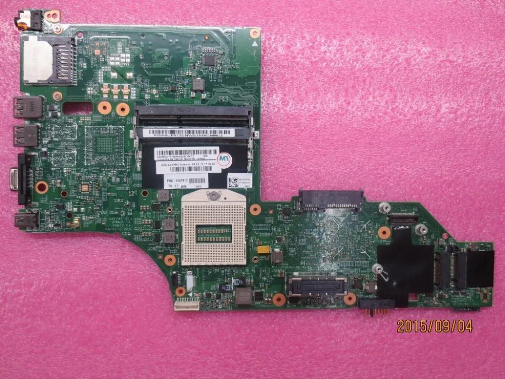 Para Lenovo Thinkpad T540P Integrated motherboard FRU: 00UP913 04X5263 04X5275 00UP916 00UP917 00UP919
Para Lenovo Thinkpad T540P Integrated motherboard FRU: 00UP913 04X5263 04X5275 00UP916 00UP917 00UP919