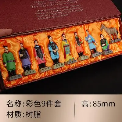 Terra-cotta warriors and horses 9 sets of xi 'an tourist souvenirs craftwork ourist souvenirs man crafts statue home decoration
Terra-cotta warriors and horses 9 sets of xi 'an tourist souvenirs craftwork ourist souvenirs man crafts statue home decoration
