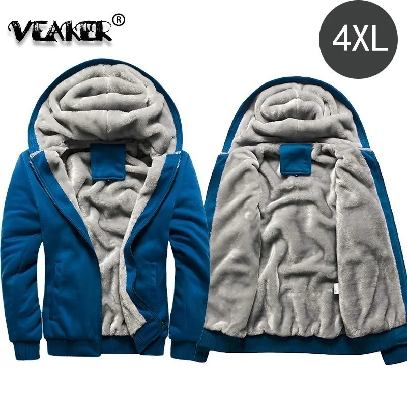 Mens Winter Hooded Jackets Coats Thick Fleece Jackets Casual Sportswear Men's Outerwear Windbreaker 4XL Grey//Blue/Black/Red
Mens Winter Hooded Jackets Coats Thick Fleece Jackets Casual Sportswear Men's Outerwear Windbreaker 4XL Grey//Blue/Black/Red