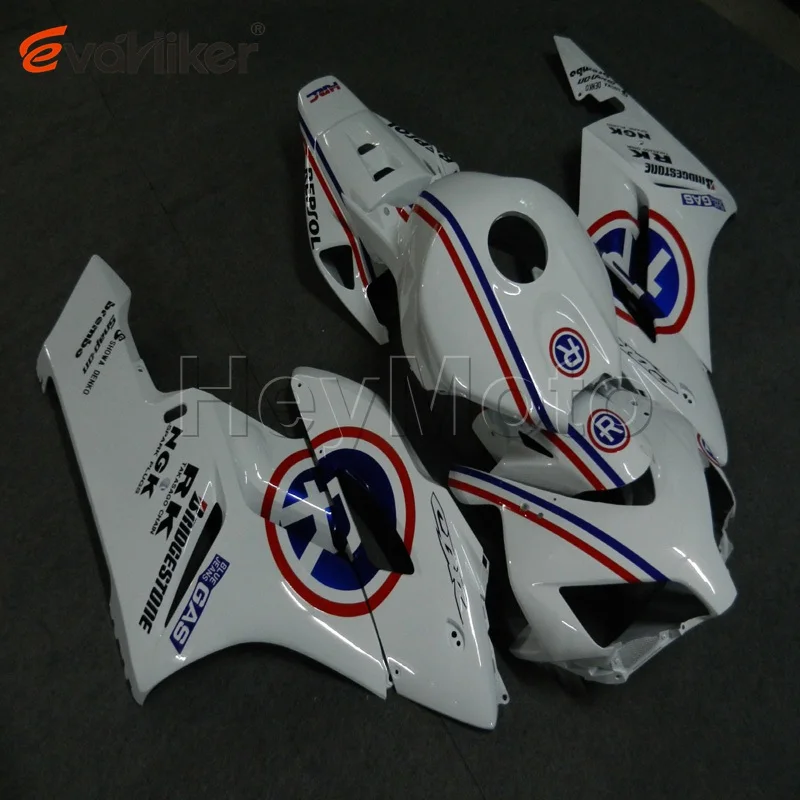 

ABS motorcycle fairing for CBR1000RR 2004 2005 white CBR1000 RR 04 05 motor panels Injection mold H2