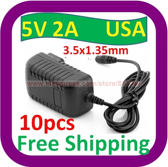 10 pcs Free Shipping New 5V 2A AC Power Adapter Charger for KLM c704 c705 FOUNDER A918 Tablet PC
10 pcs Free Shipping New 5V 2A AC Power Adapter Charger for KLM c704 c705 FOUNDER A918 Tablet PC