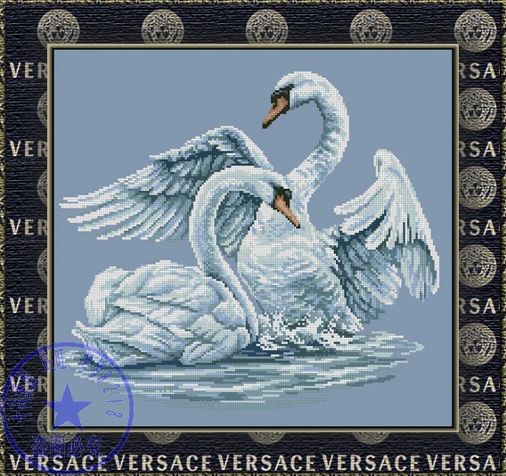 FREE delivery hot selling Top Quality cross stitch kit swan swans lover couple mate in the lake
FREE delivery hot selling Top Quality cross stitch kit swan swans lover couple mate in the lake