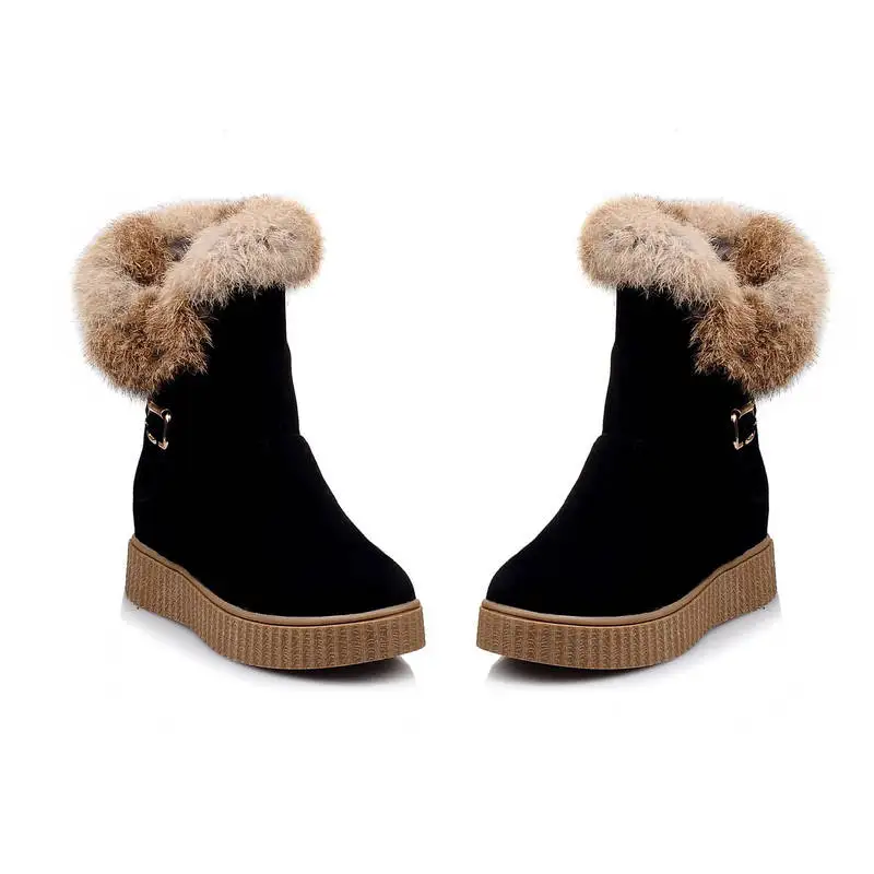 MORAZORA 2020 newest keep warm winter snow boots women round toe slip on ladies boots fashion comfortable ankle boots
MORAZORA 2020 newest keep warm winter snow boots women round toe slip on ladies boots fashion comfortable ankle boots