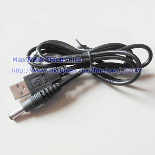 USB 2 0 A к DC Powe Plug 5 5x2 1 мм 5/2 цилиндрический Штекерный кабель для зарядки и передачи