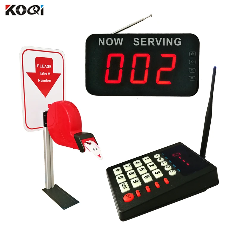 433.92mhz Ticket Dispenser Guest Paging System Wireless Queue Calling System for Bank Queuing
433.92mhz Ticket Dispenser Guest Paging System Wireless Queue Calling System for Bank Queuing