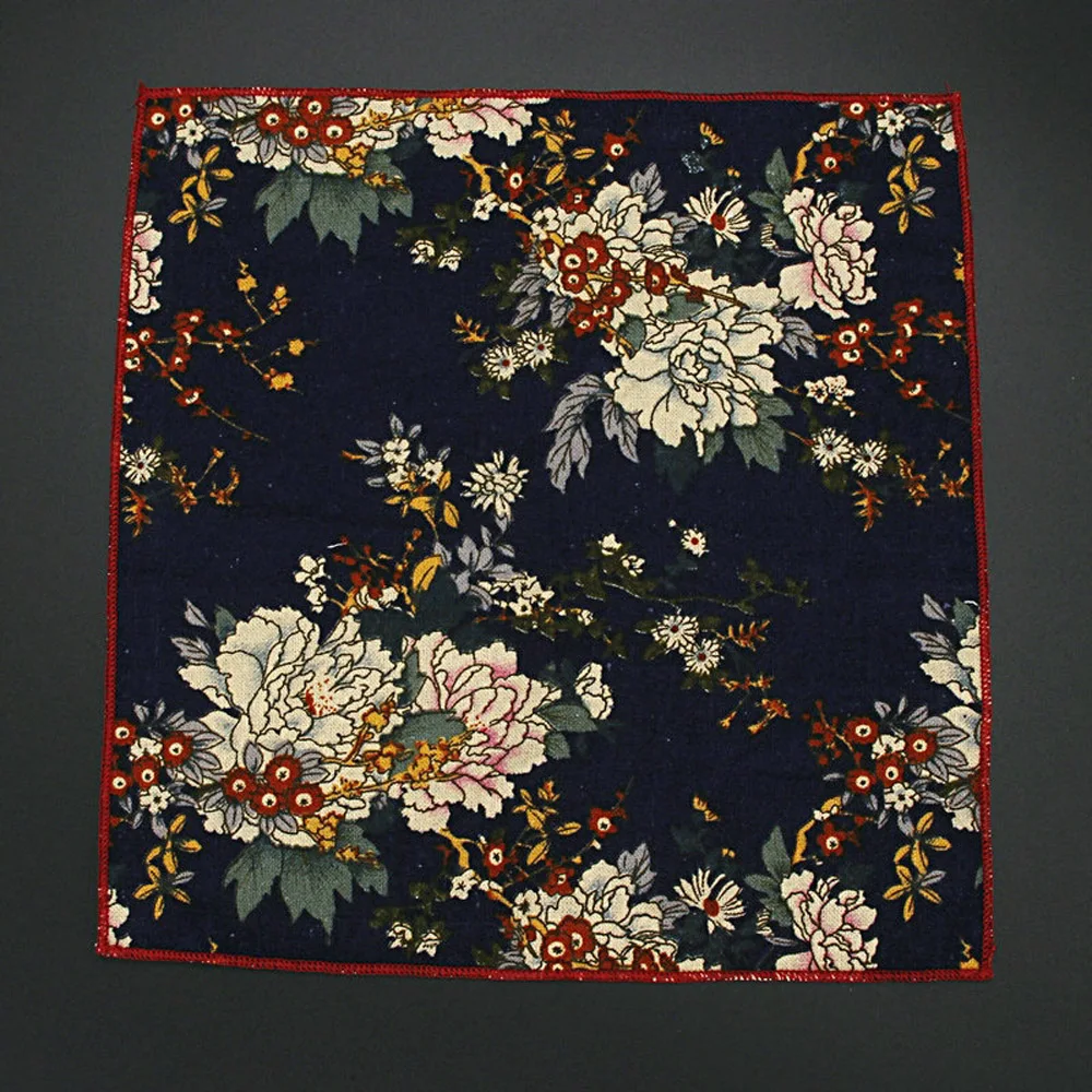 Men Vintage Linen Cotton Flower Pocket Square Wedding Party Handkerchief Hanky BWTYF0204
Men Vintage Linen Cotton Flower Pocket Square Wedding Party Handkerchief Hanky BWTYF0204