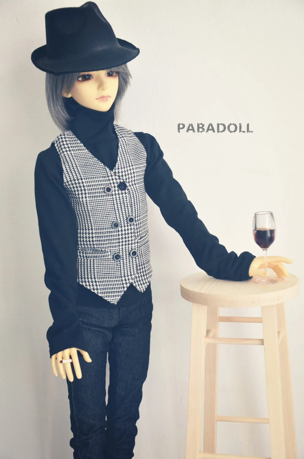 Hansome Британский клетчатый жилет в западном стиле для куклы BJD 1/4,1/3, Одежда для куклы CMB80
Hansome Британский клетчатый жилет в западном стиле для куклы BJD 1/4,1/3, Одежда для куклы CMB80