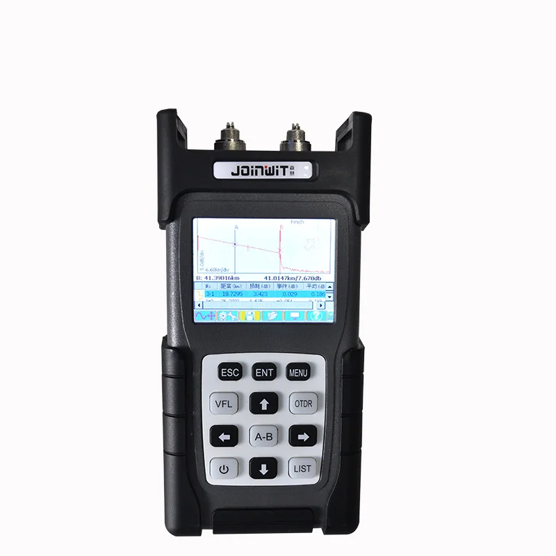 Free DHL Handheld OTDR JW3302B SM OTDR 1310/1550nm 30/28dB,Integrated VFL 5MW Touch Screen Optical Time Domain Reflectometer
Free DHL Handheld OTDR JW3302B SM OTDR 1310/1550nm 30/28dB,Integrated VFL 5MW Touch Screen Optical Time Domain Reflectometer