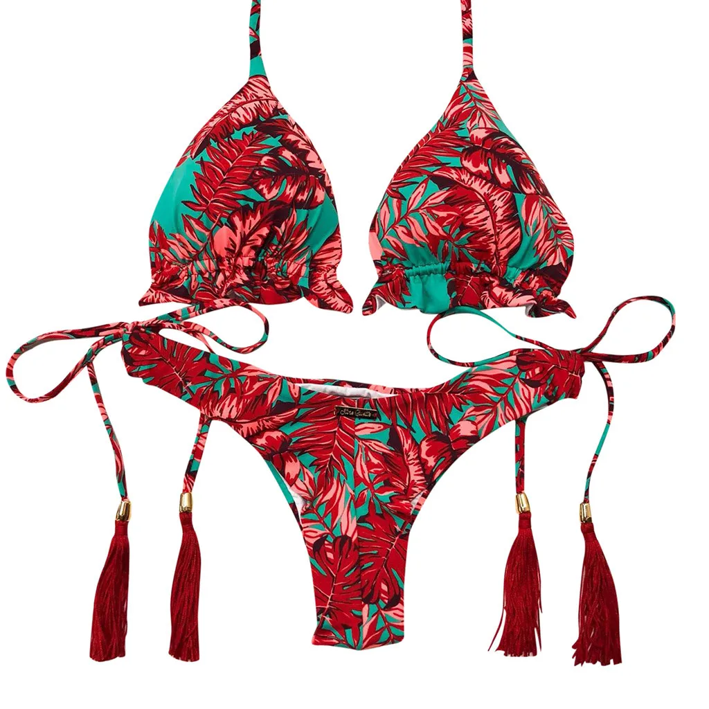 Bikini Women's Summer Explosion Sexy Summer Print Split Swimsuit Bikini Solid Separate Swimwear Bikini Q6
Bikini Women's Summer Explosion Sexy Summer Print Split Swimsuit Bikini Solid Separate Swimwear Bikini Q6