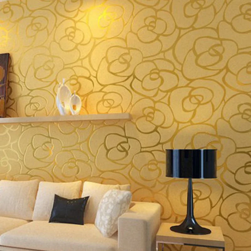High Quality Romantic Embossed Floral Non-woven Wallpaper Flocking Rose Flower Wall Paper Bedroom Living Room TV Background WP28
High Quality Romantic Embossed Floral Non-woven Wallpaper Flocking Rose Flower Wall Paper Bedroom Living Room TV Background WP28