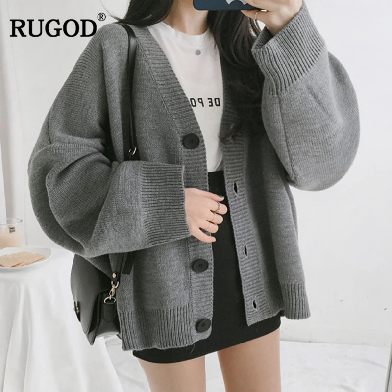 RUGOD 2019New Knitted Sweater Women Winter Casual Single-Breasted Crocheted Long Sleeve Open Stitch Cardigan Befree Sueter Mujer
RUGOD 2019New Knitted Sweater Women Winter Casual Single-Breasted Crocheted Long Sleeve Open Stitch Cardigan Befree Sueter Mujer