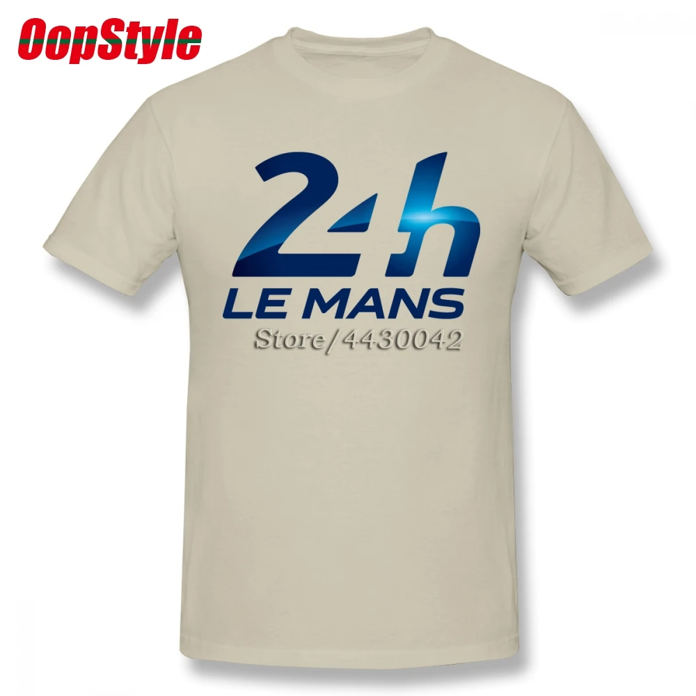 Мужская футболка с логотипом 24h Le Mans Прямая поставка летняя хлопковая коротким