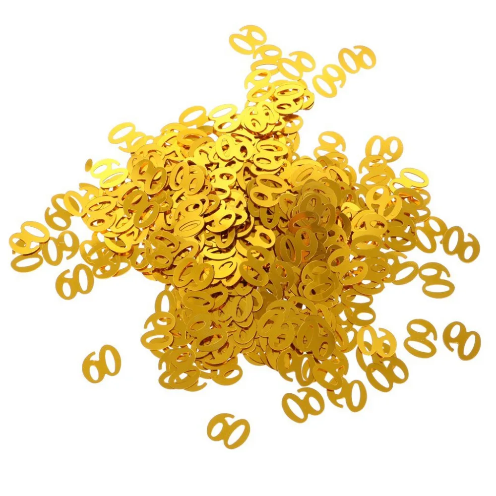 Gold PVC Birthday Age & Marriage Anniversary & Wedding Table Confetti of 60g/pack golded 60
Gold PVC Birthday Age & Marriage Anniversary & Wedding Table Confetti of 60g/pack golded 60