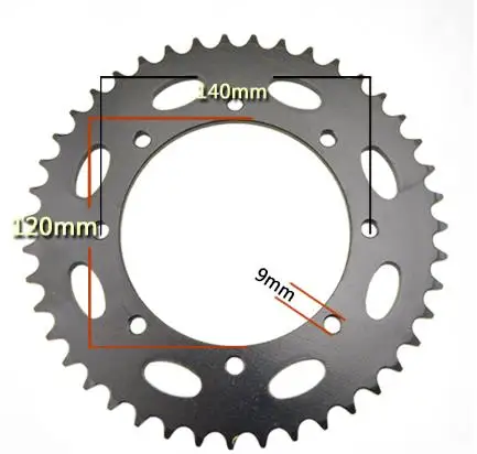 43T 520 For Kawasaki KLE250 KLE400 KLE650 (520) Rear Sprockets Stars Gear After sprocket
43T 520 For Kawasaki KLE250 KLE400 KLE650 (520) Rear Sprockets Stars Gear After sprocket