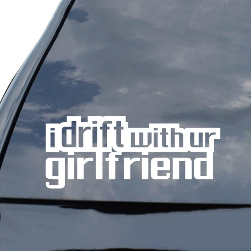 I Drift Girlfriend JDM Vinyl Decal Cute And Interesting Fashion Car Sticker For Motorcycle Car Truck Window
I Drift Girlfriend JDM Vinyl Decal Cute And Interesting Fashion Car Sticker For Motorcycle Car Truck Window
