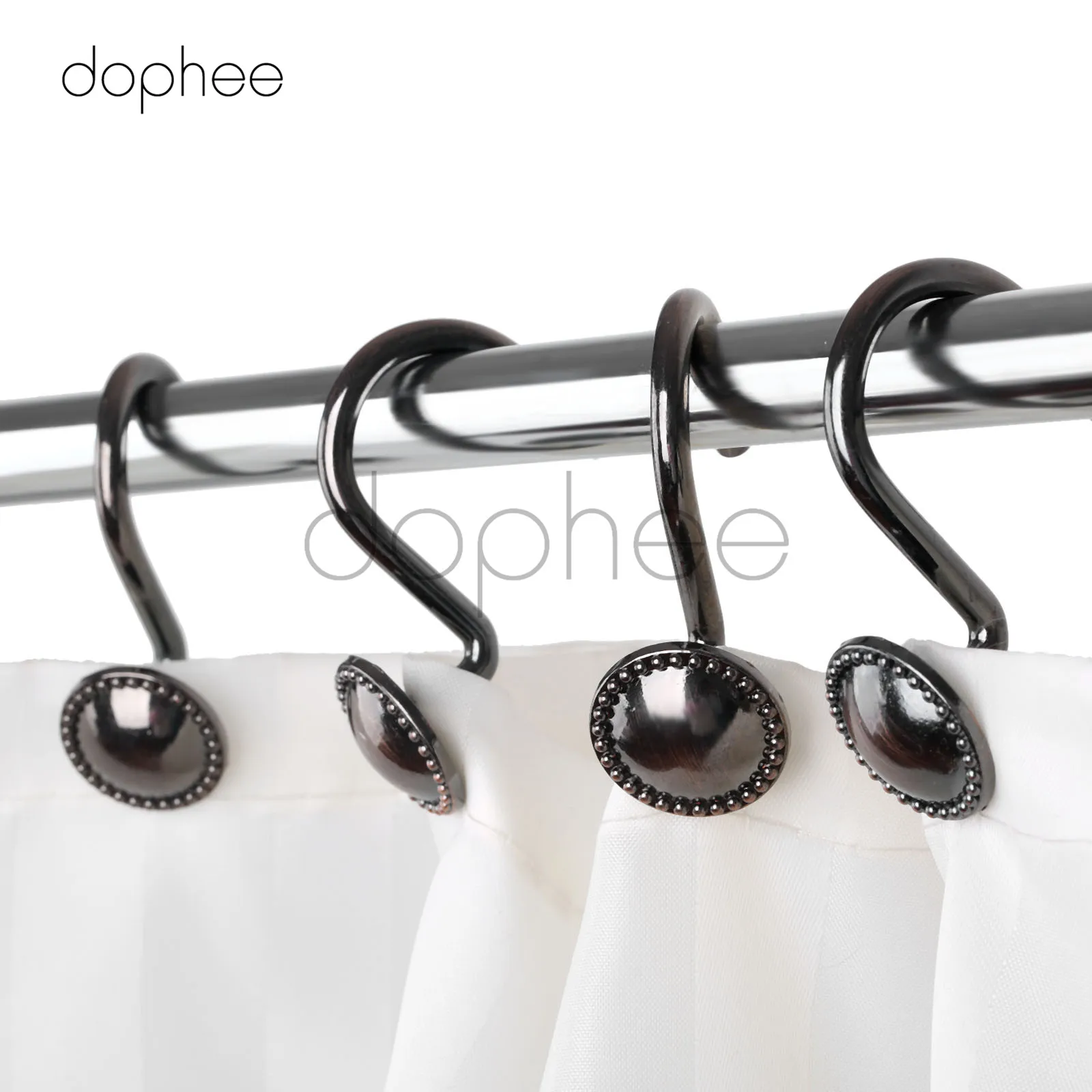 Dophee 12 шт. античные бронзовые Glide крючки для штор, винтажные круглые шапки, ванная комната, занавески для душа, декоративные аксессуары
Dophee 12 шт. античные бронзовые Glide крючки для штор, винтажные круглые шапки, ванная комната, занавески для душа, декоративные аксессуары