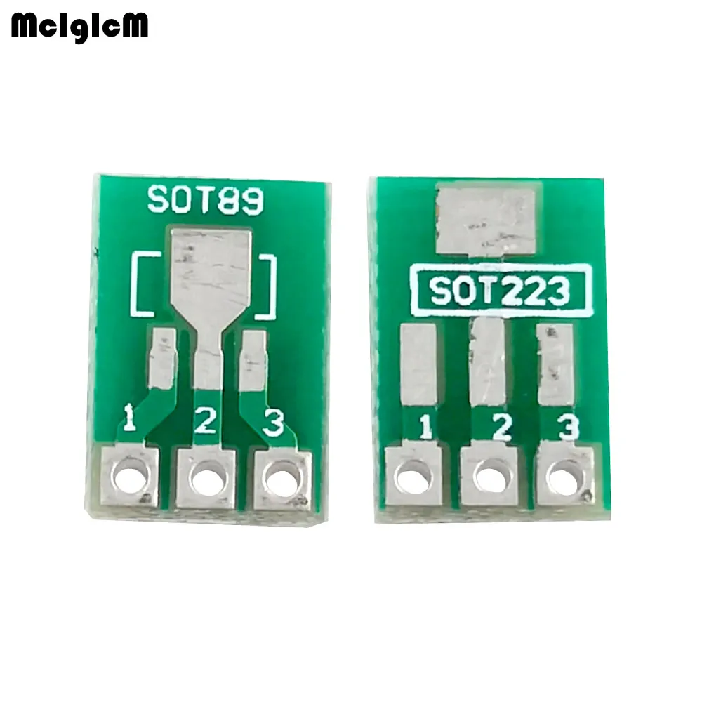 McIgIcM 1000 шт. SOT89 SOT223 для DIP PCB плата переноса Pin шаг адаптер keysets|Жесткая ПП| |