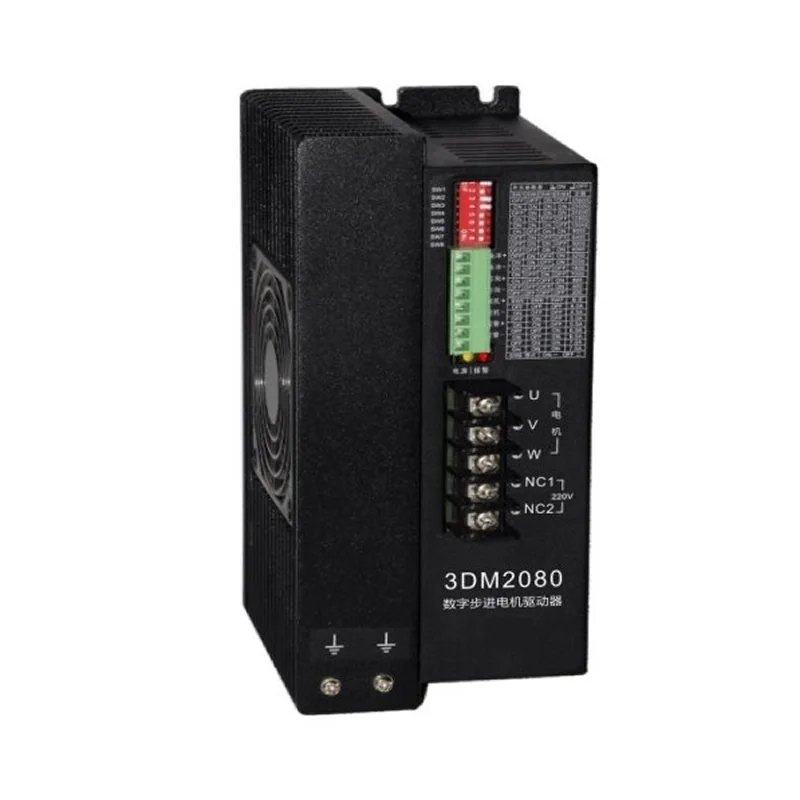 3DM2080 3 phase AC80-220V /6.6A / High performance digital stepping motor driver for NEMA34 NEMA42 NEMA52 stepper motor
3DM2080 3 phase AC80-220V /6.6A / High performance digital stepping motor driver for NEMA34 NEMA42 NEMA52 stepper motor