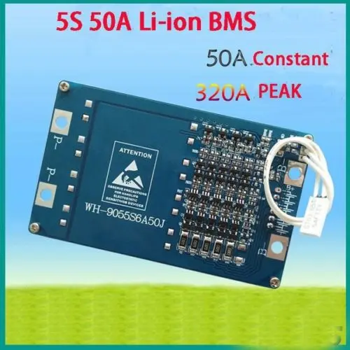5S cells 50A 18.5V 21V li-ion BMS PCM battery protection board for Limn2O4 li battery with balance and Temperature Switche
5S cells 50A 18.5V 21V li-ion BMS PCM battery protection board for Limn2O4 li battery with balance and Temperature Switche