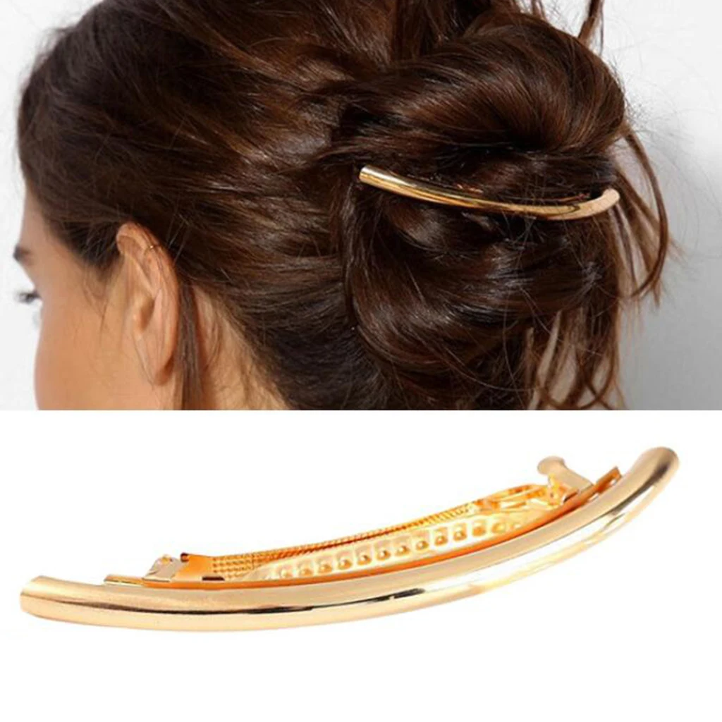 Stylish Automatic Tube French France Hair Barrette Large Metal Hair Clip Pins Ponytail Holder Hair Accessory for Women Headwear
Stylish Automatic Tube French France Hair Barrette Large Metal Hair Clip Pins Ponytail Holder Hair Accessory for Women Headwear