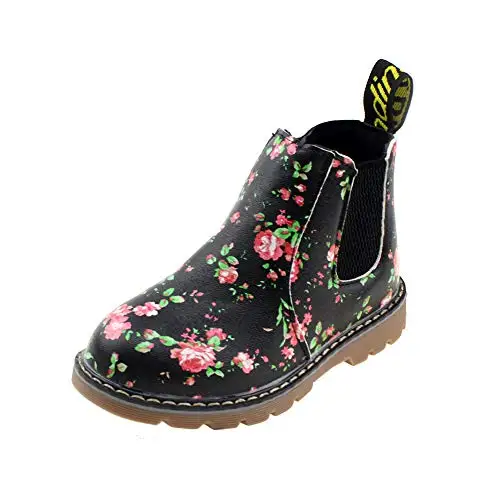 MSMAX Boys And Girls Floral Ankle Boots, Waterproof Side Zipper Rain Shoes (Toddler/Little Kid/Big Kid)
MSMAX Boys And Girls Floral Ankle Boots, Waterproof Side Zipper Rain Shoes (Toddler/Little Kid/Big Kid)