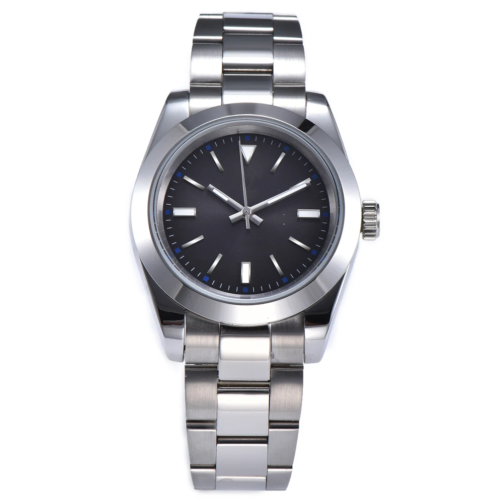 Watch bomax marina 2020 new men's automatic movement watch black dial luminous pointer 40mm stainless steel case L13
Watch bomax marina 2020 new men's automatic movement watch black dial luminous pointer 40mm stainless steel case L13