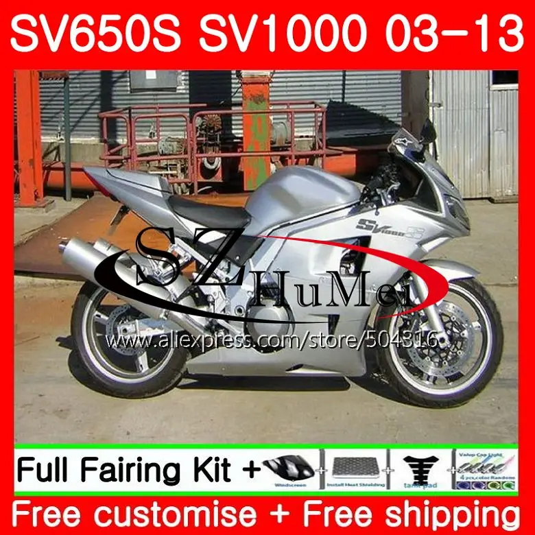 Полностью Серебряный обтекатель для SUZUKI SV1000S SV650S 03 04 05 06 07 08 106SH12 SV650 1000 S SV 650S 1000 S 2003 2004 2005 2006 2007 2008
Полностью Серебряный обтекатель для SUZUKI SV1000S SV650S 03 04 05 06 07 08 106SH12 SV650 1000 S SV 650S 1000 S 2003 2004 2005 2006 2007 2008